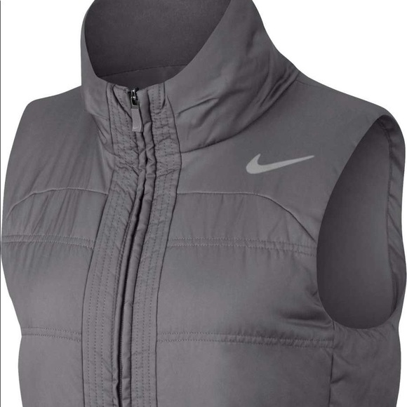 Nike Jackets & Blazers - grey nike vest
